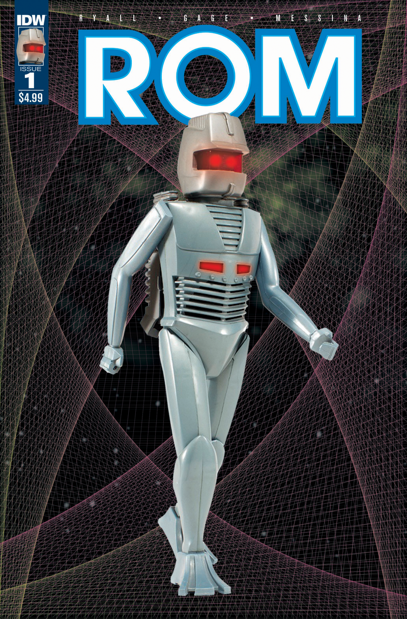 Rom #1 R1 Cover C, Classic Toy Variant